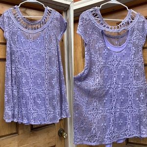 Lace babydoll dress